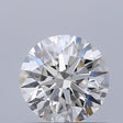 0.70 carat Round diamond H IF Excellent