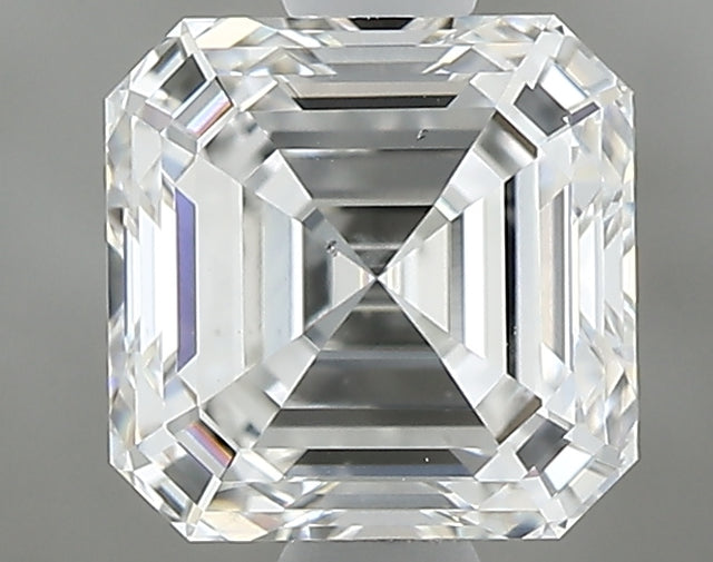 1.07 carat Asscher diamond F SI1 