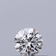 0.26 carat Round diamond E IF Excellent