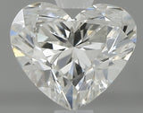 0.90 carat Heart diamond J  VVS2 Excellent