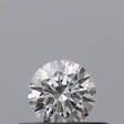 0.25 carat Round diamond F  IF Excellent
