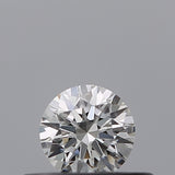 0.25 carat Round diamond F  IF Excellent