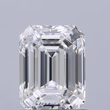 1.01 carat Emerald diamond D VVS2 