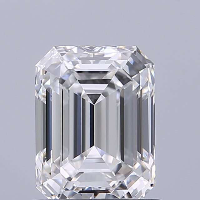 1.01 carat Emerald diamond D VVS2 