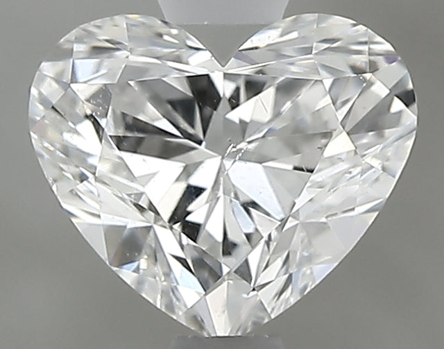 0.90 carat Heart diamond E SI2 