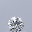 0.22 carat Round diamond F VVS1 Excellent