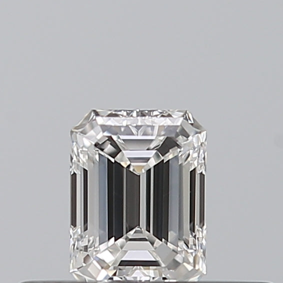 0.25 carat Emerald diamond F  VVS1