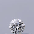 0.19 carat Round diamond E VS2 Excellent