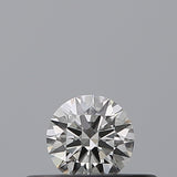 0.18 carat Round diamond F IF Excellent