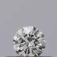 0.18 carat Round diamond E VVS2 Excellent