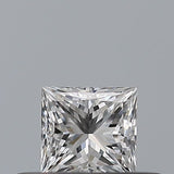 0.23 carat Princess diamond E IF 