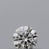 0.18 carat Round diamond E  VVS2 Excellent