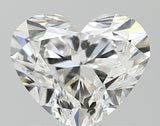 0.80 carat Heart diamond F VVS1 