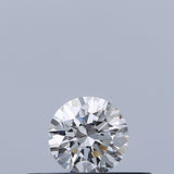 0.19 carat Round diamond E VVS2 Excellent