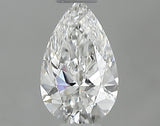 0.34 carat Pear diamond F VVS2 