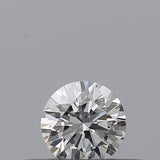 0.21 carat Round diamond D  VVS1 Excellent