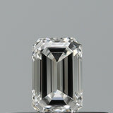 0.24 carat Emerald diamond F VVS2 