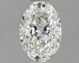 0.53 carat Oval diamond I IF 