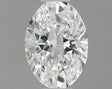 0.30 carat Oval diamond D VVS2 