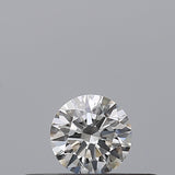 0.18 carat Round diamond E VVS2 Excellent