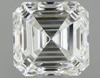 0.90 carat Asscher diamond F VVS1 