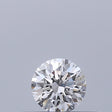0.21 carat Round diamond D VVS2 Excellent