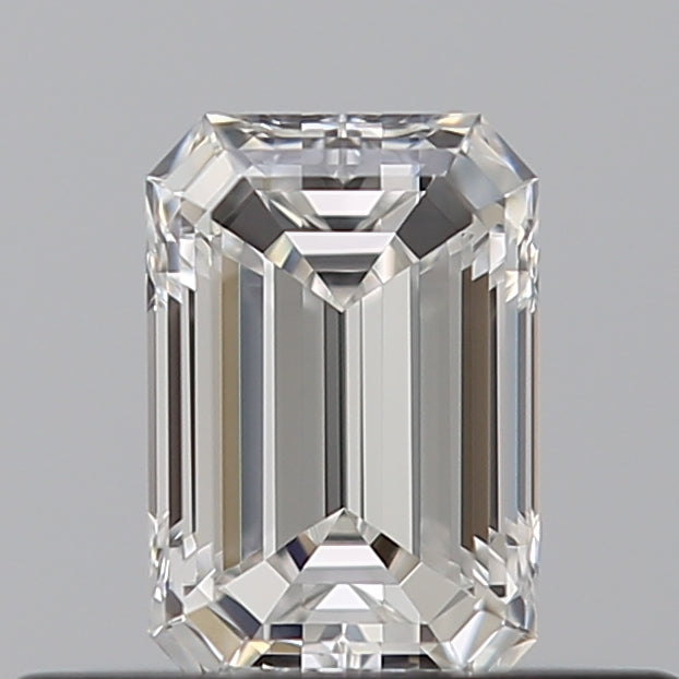 0.38 carat Emerald diamond F IF 