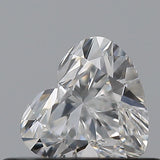 0.41 carat Heart diamond F  VVS1