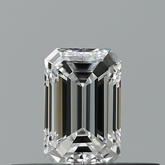 0.27 carat Emerald diamond E VVS1 