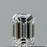 0.27 carat Emerald diamond E VVS1 