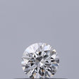 0.18 carat Round diamond D IF Excellent