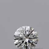 0.21 carat Round diamond D  VVS2 Excellent