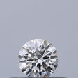 0.24 carat Round diamond E VVS2 Excellent
