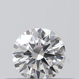 0.22 carat Round diamond D  VVS2 Excellent