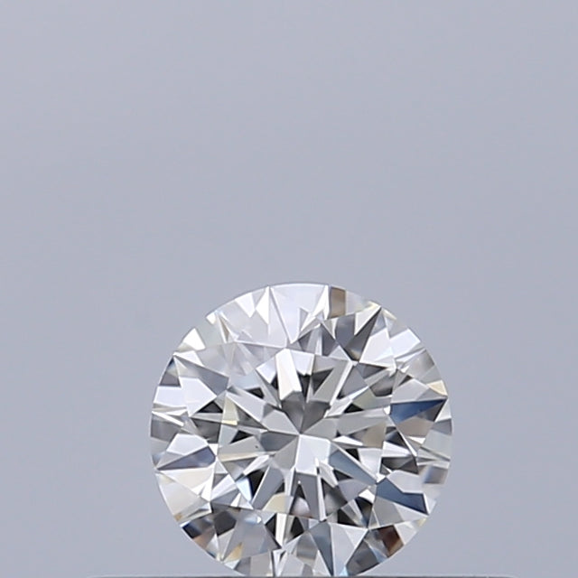 0.25 carat Round diamond E VVS2 Excellent