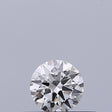 0.21 carat Round diamond E VVS2 Excellent
