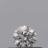 0.18 carat Round diamond E IF Excellent
