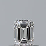 0.24 carat Emerald diamond E VVS1 