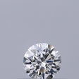 0.18 carat Round diamond D VVS2 Excellent