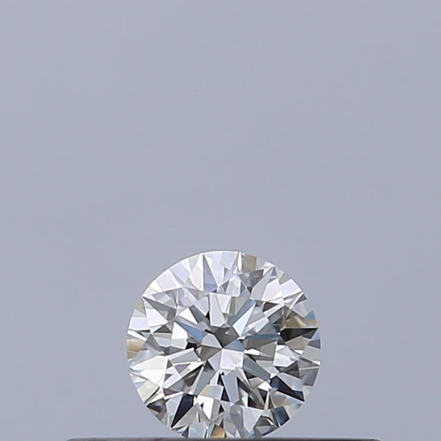 0.18 carat Round diamond F IF Excellent