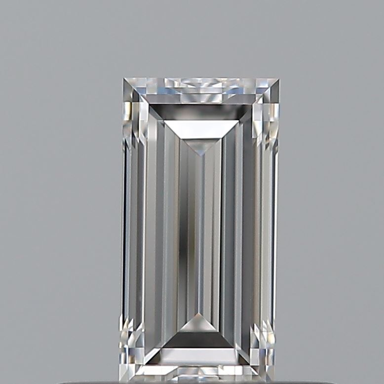 0.34 carat Baguette diamond F  VVS2