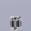 0.23 carat Emerald diamond E VVS2 