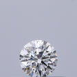 0.24 carat Round diamond D VVS2 Excellent