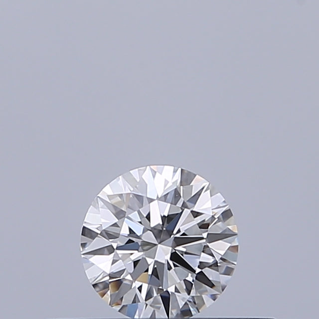 0.24 carat Round diamond D VVS2 Excellent