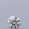 0.18 carat Round diamond D VVS1 Excellent