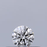 0.18 carat Round diamond D VVS1 Excellent