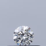 0.18 carat Round diamond E VVS1 Excellent