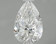 0.60 carat Pear diamond F VVS2 
