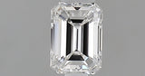 0.24 carat Emerald diamond E  VVS2