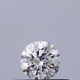 0.25 carat Round diamond F VVS2 Excellent